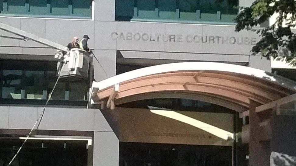 Caboolture Courthouse Pressure Wash